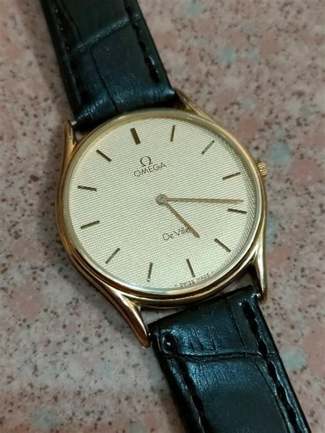 omega deville quartz 1377 price|omega deville quartz vintage.